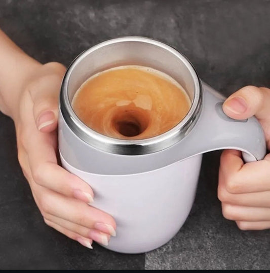 BELLE Magnetic Self Stirring Coffee Mug With Lid